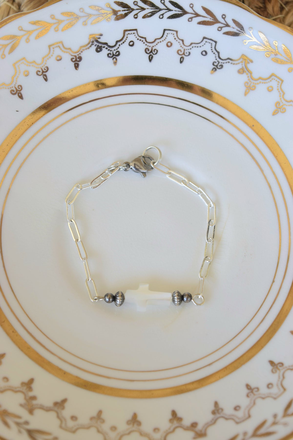 By His Grace Bar Bracelet