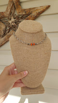 Seeing orange necklace