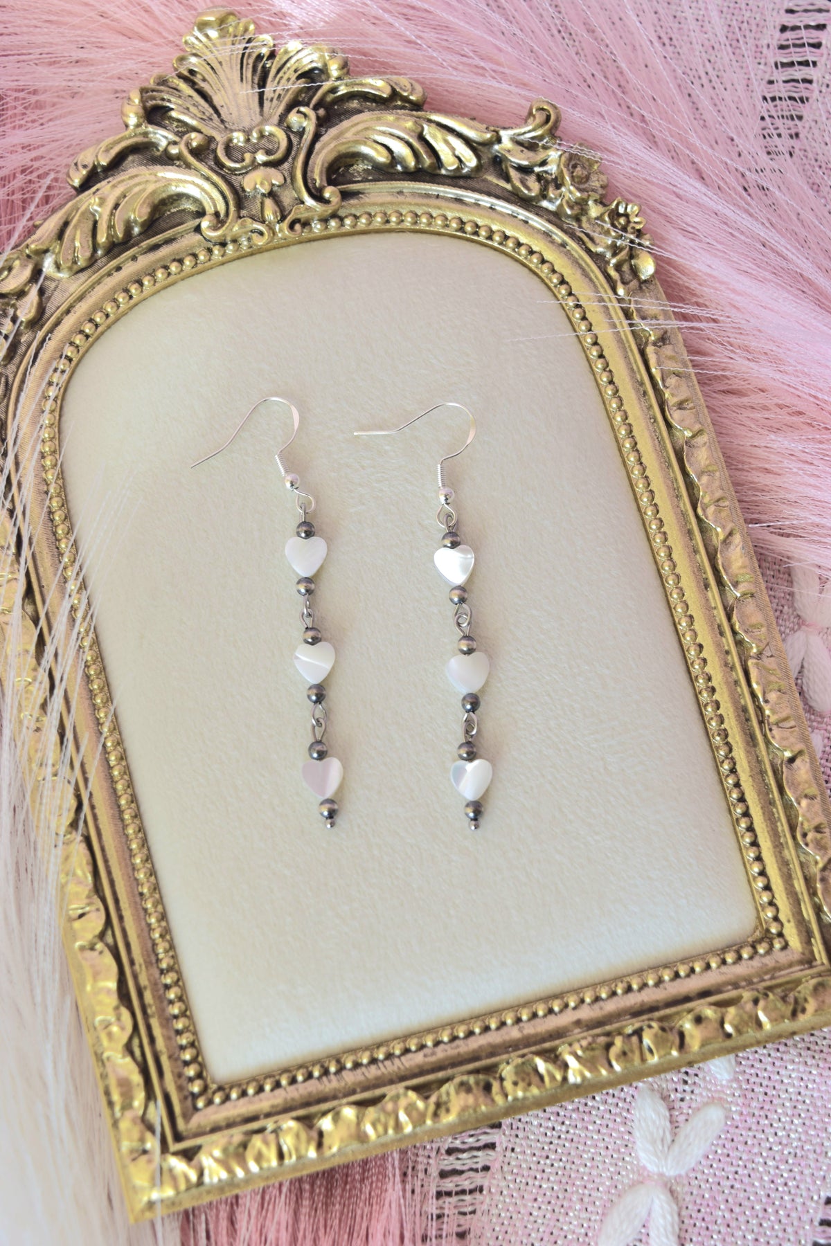 Falling for You Dangles in Silver