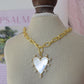 Heart of gold necklace