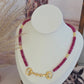 Ruby Reins Bit Necklace