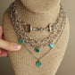 Seeing turquoise necklace