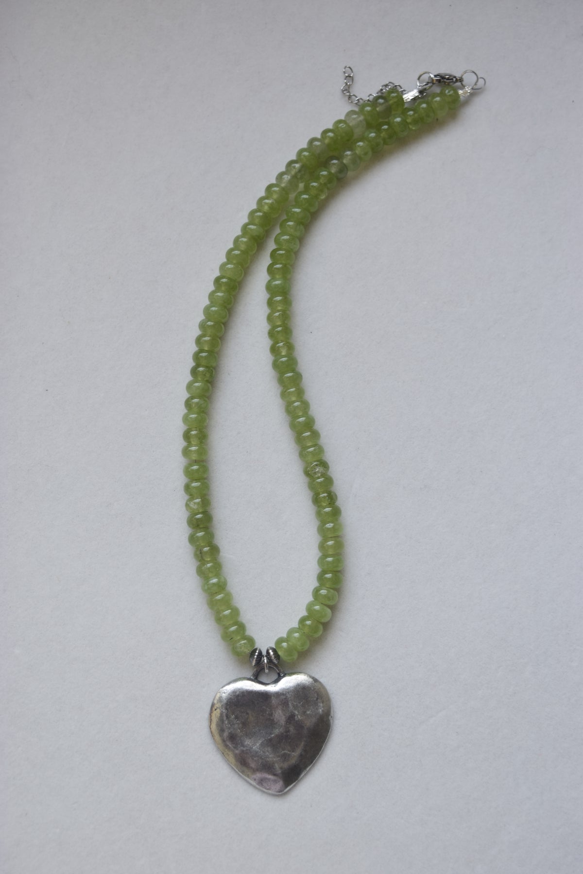 Silver & Sage Necklace🌿