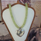 Silver & Sage Necklace🌿