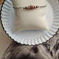 Orange sky's chained bracelet