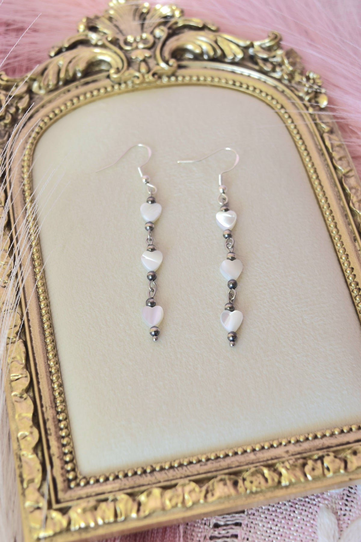 Falling for You Dangles in Silver