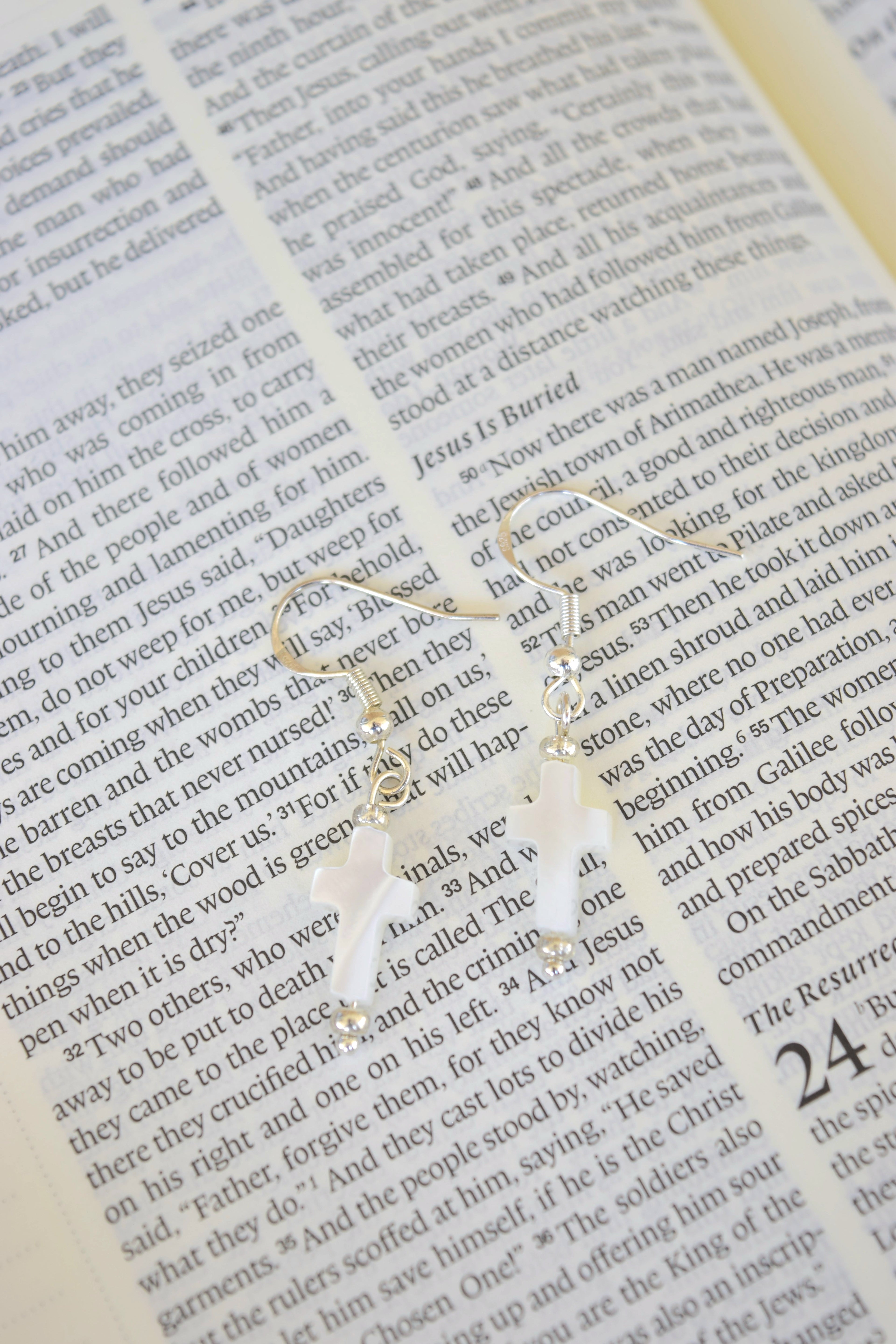 He is Risen Dangles in Silver