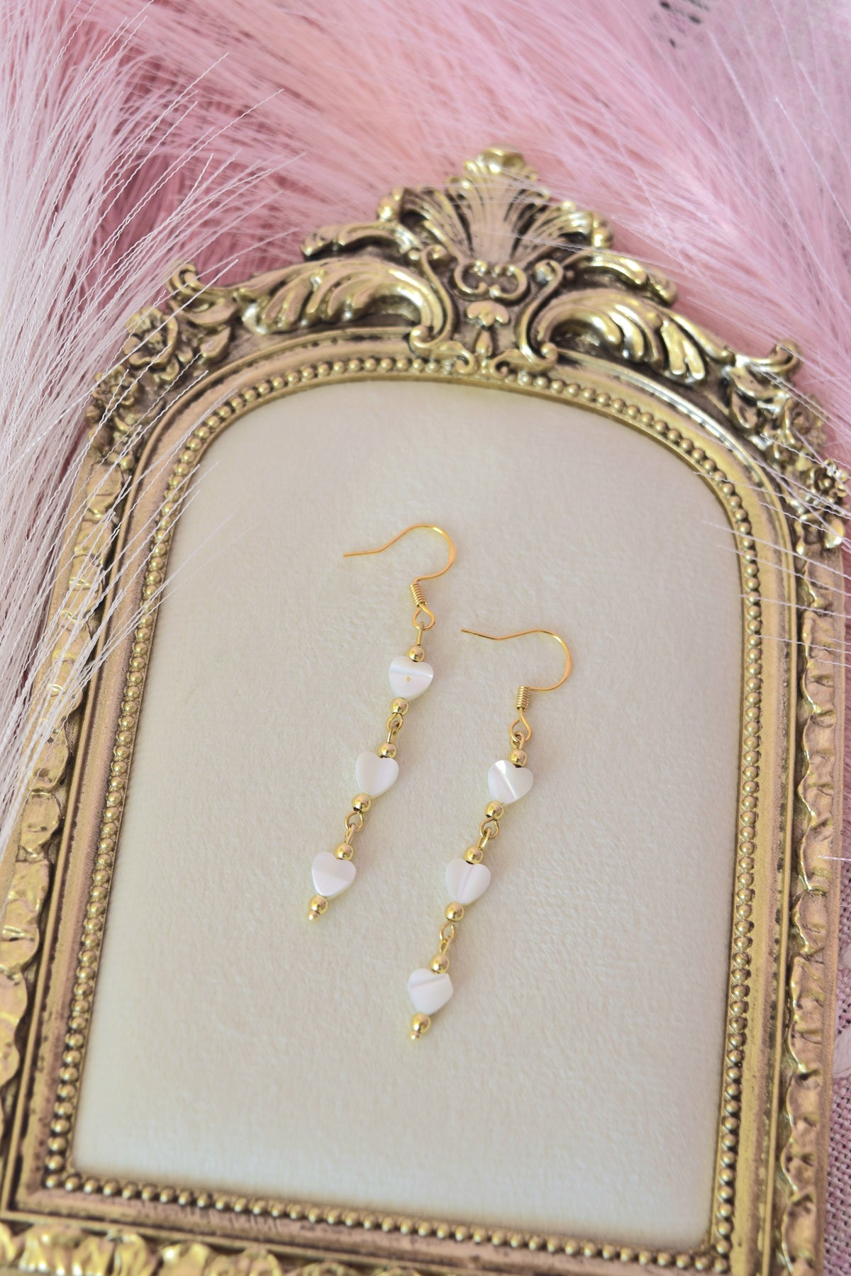 Falling for You Dangles in Gold