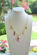 Lady Rossa Charm necklace