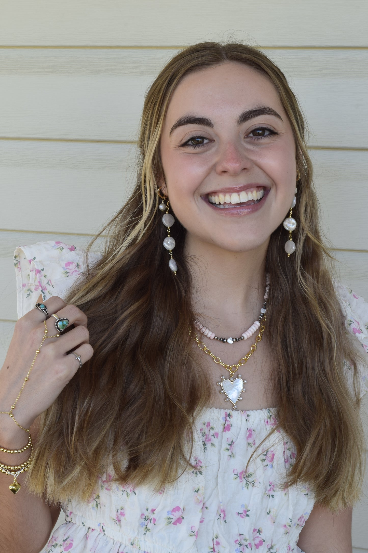 Pearly for you in gold