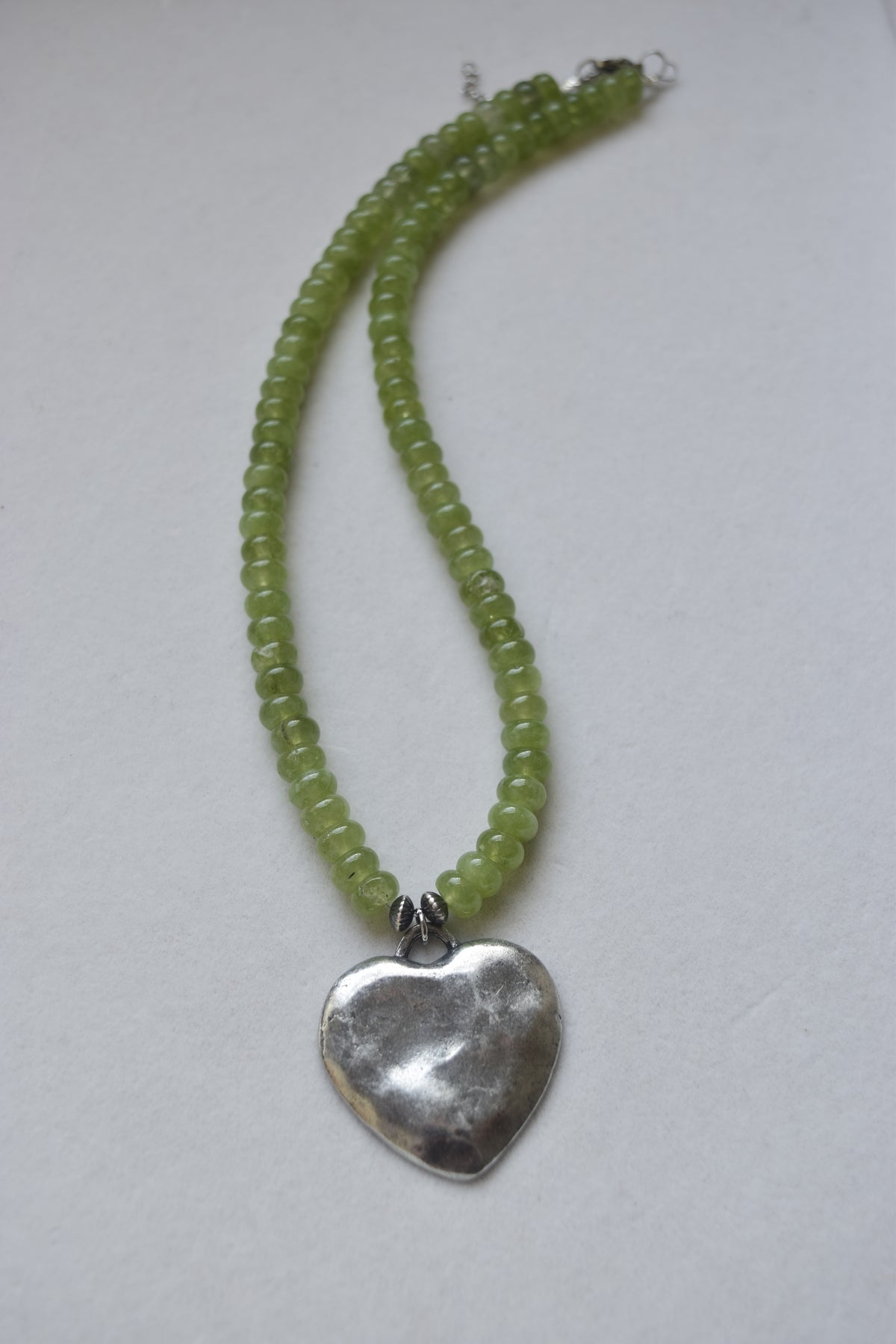 Silver & Sage Necklace🌿