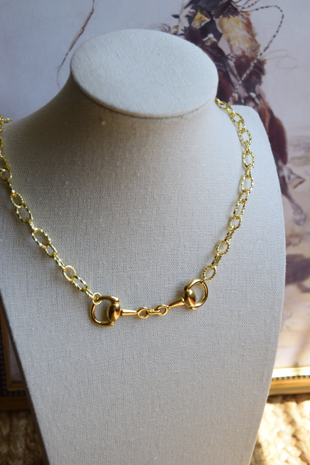 Twisted Bit Necklace