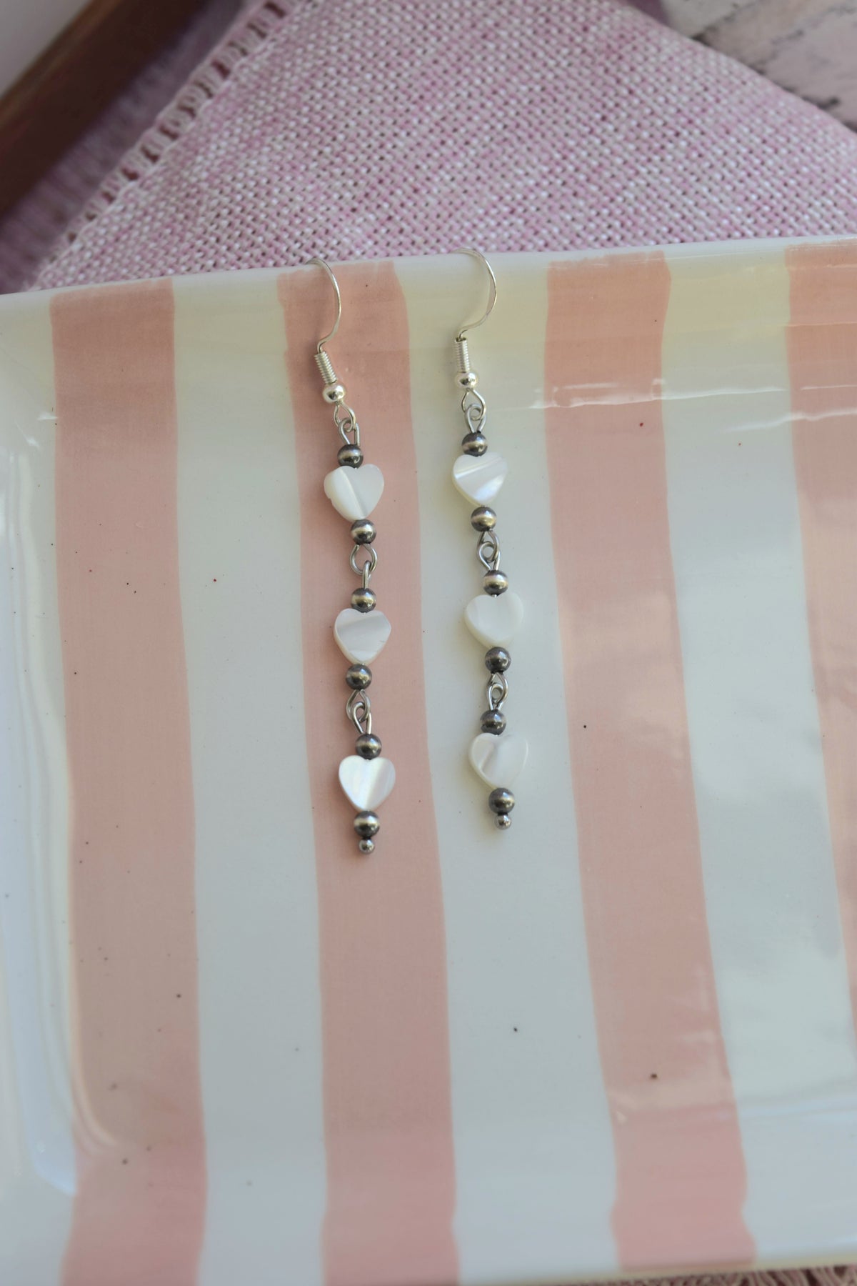 Falling for You Dangles in Silver