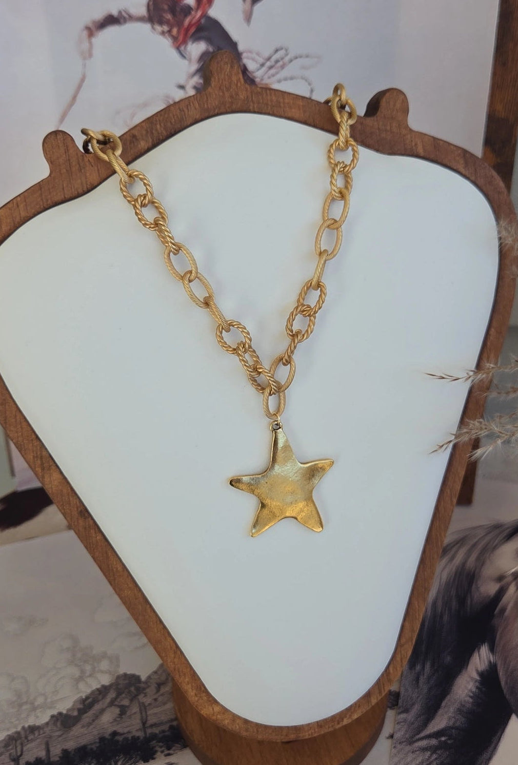 Shoot for the Stars Statement Necklace