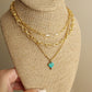 Turquoise heart necklace