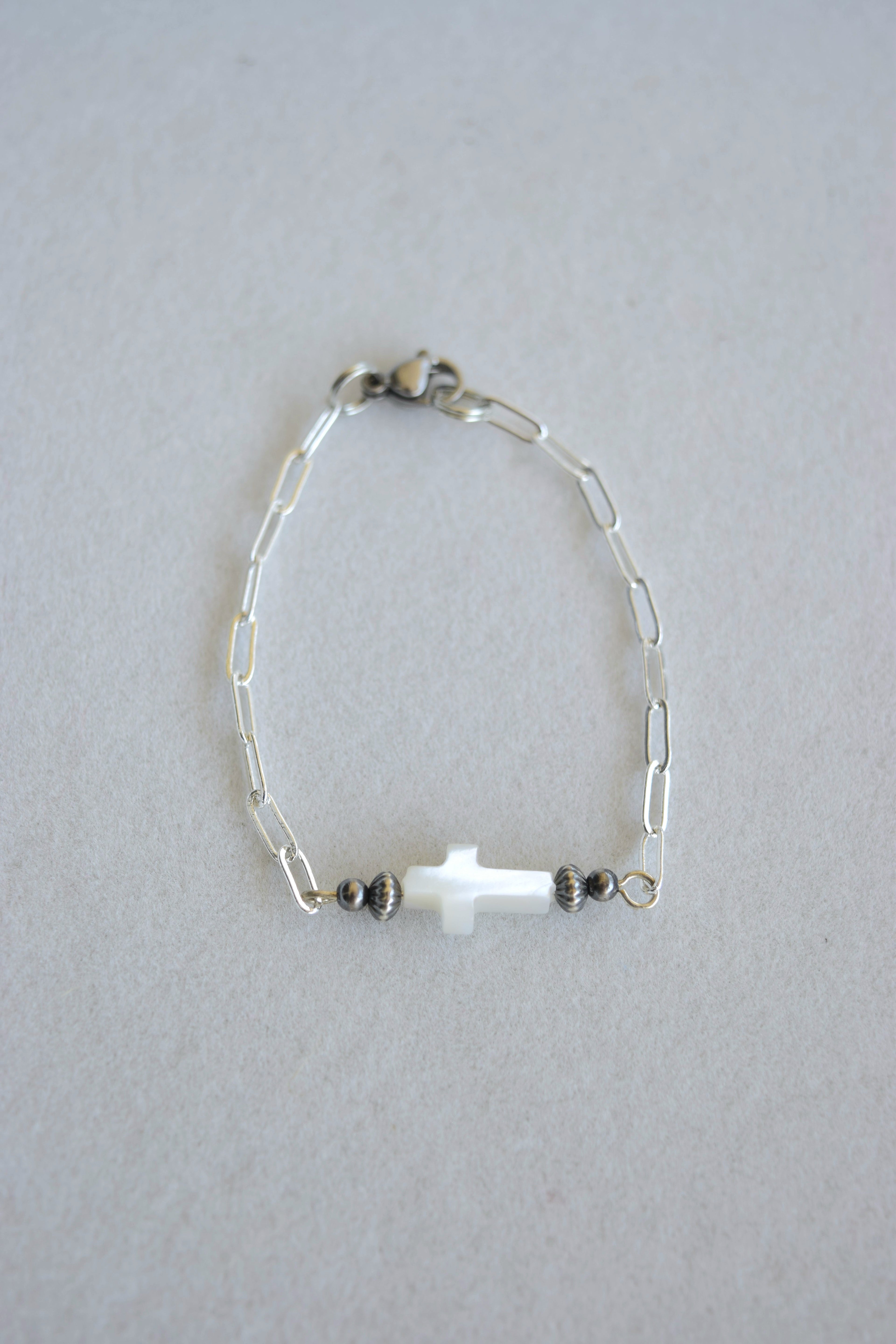 By His Grace Bar Bracelet