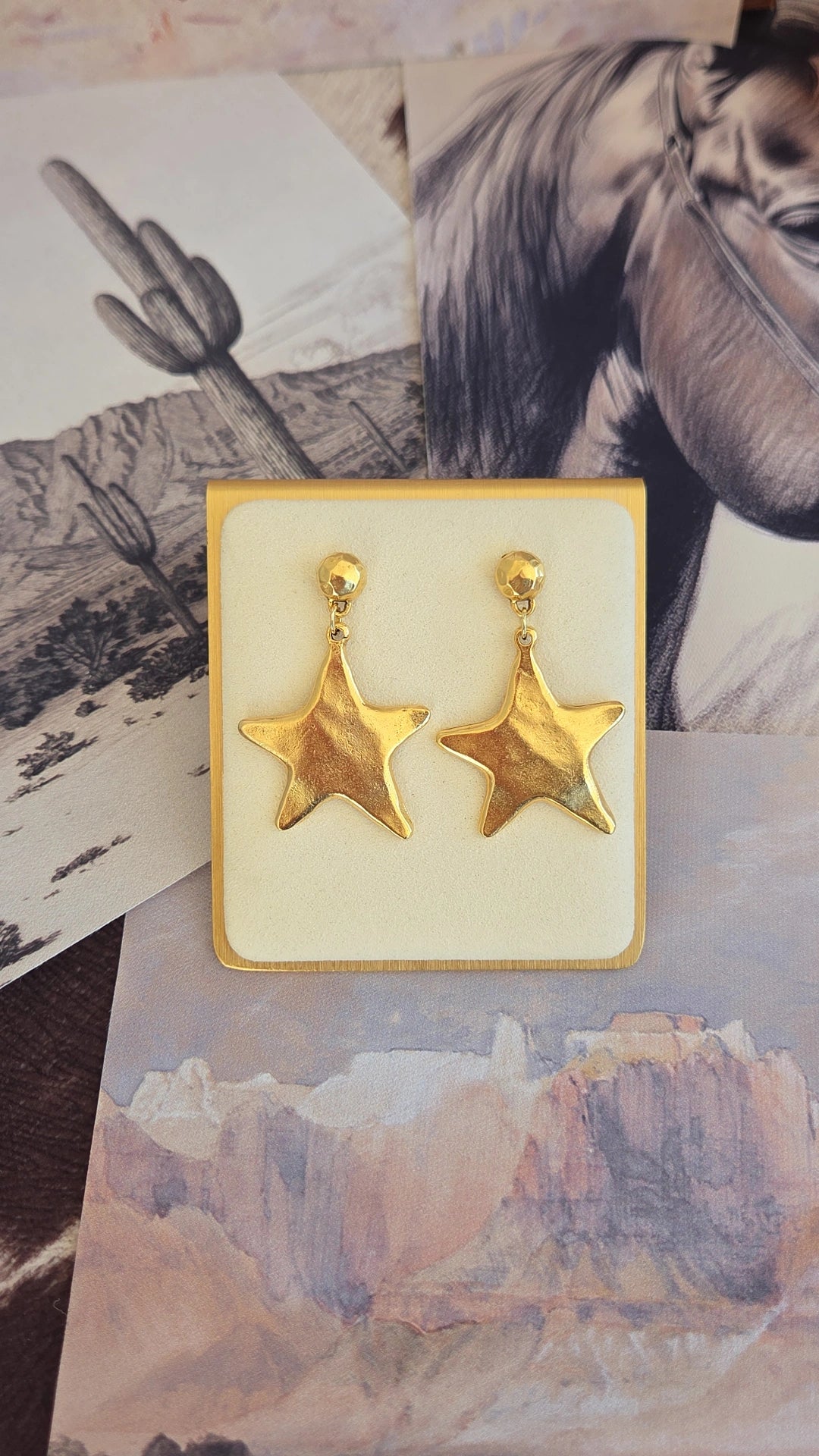 Shoot for the Stars Studded Dangles🌟
