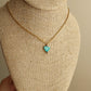 Turquoise heart necklace