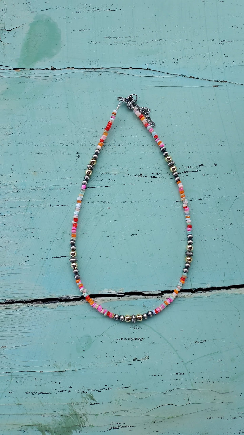Fiori e spurs necklace