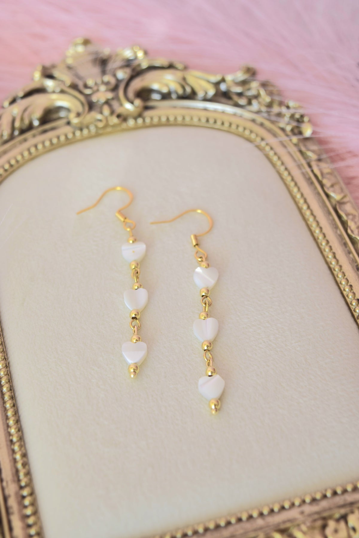 Falling for You Dangles in Gold
