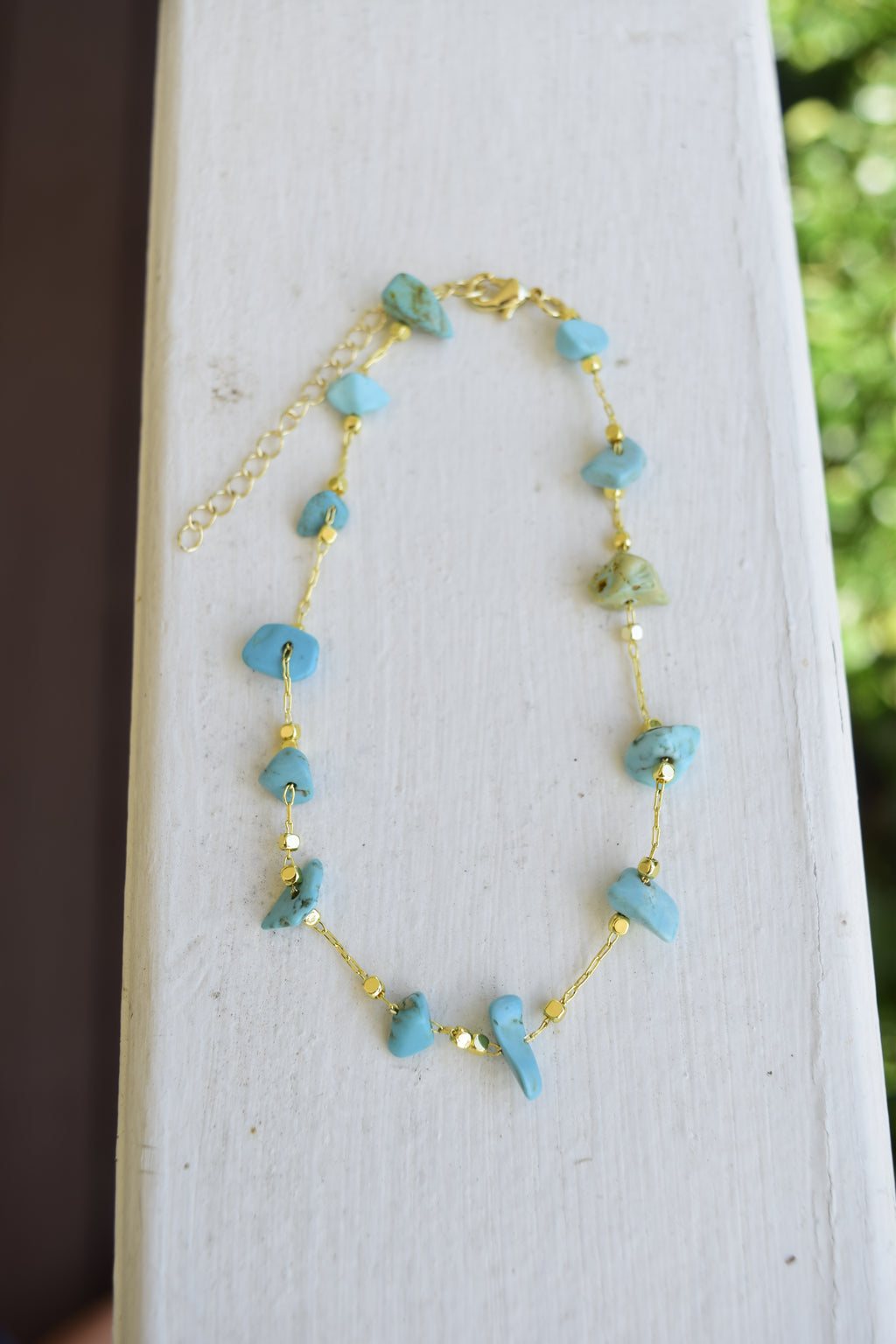Golden Coast anklet