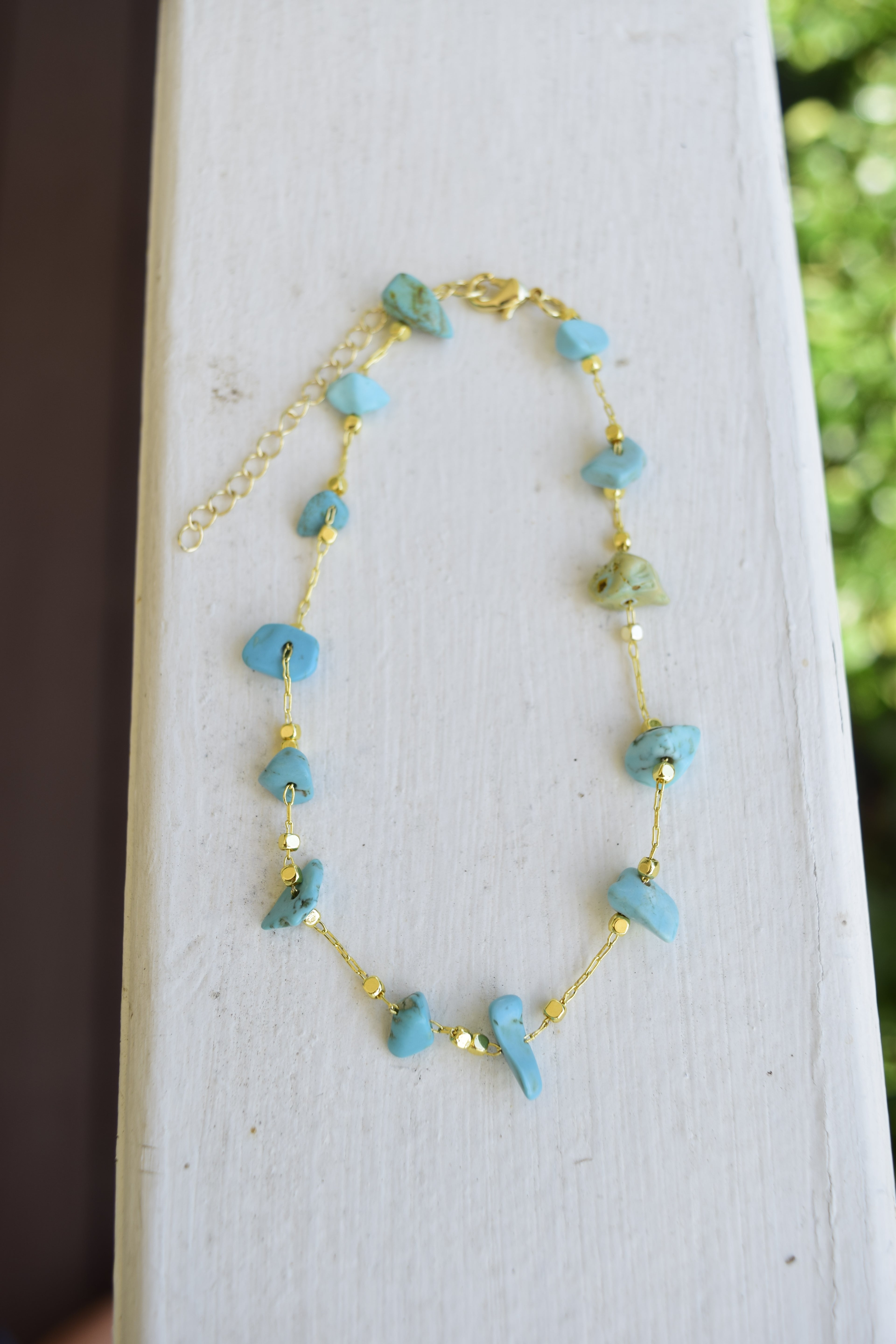 Golden Coast anklet