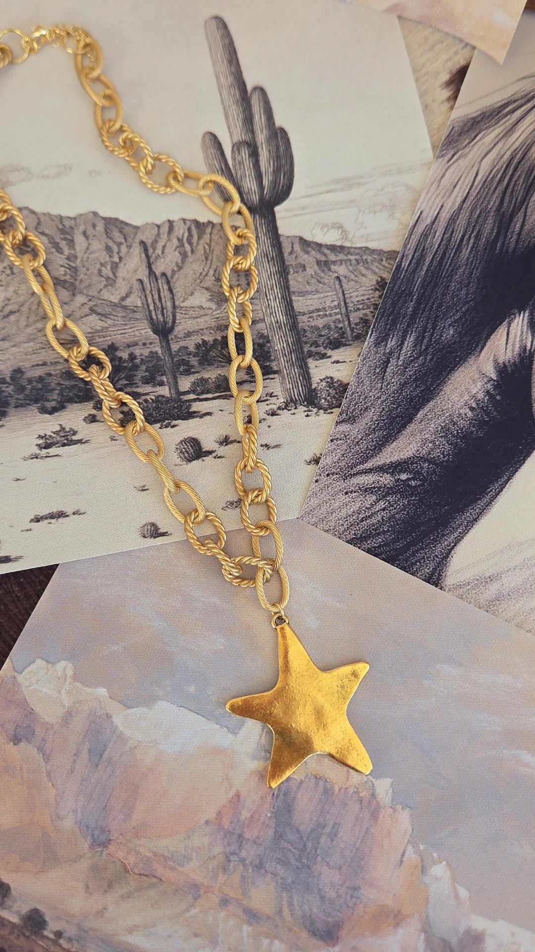 Shoot for the Stars Statement Necklace