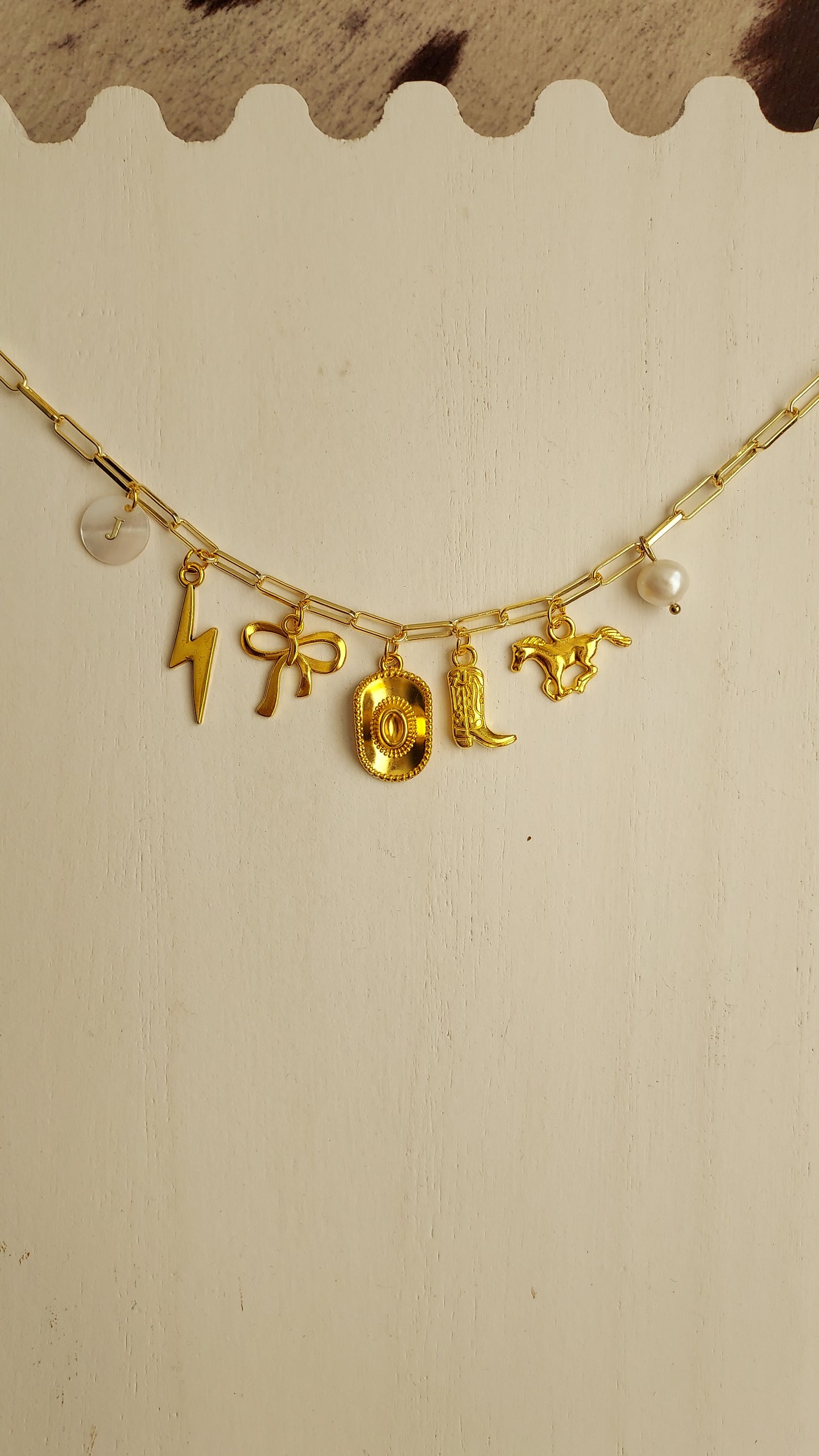 Custom Cowgirl charm necklaces ( select your charms)