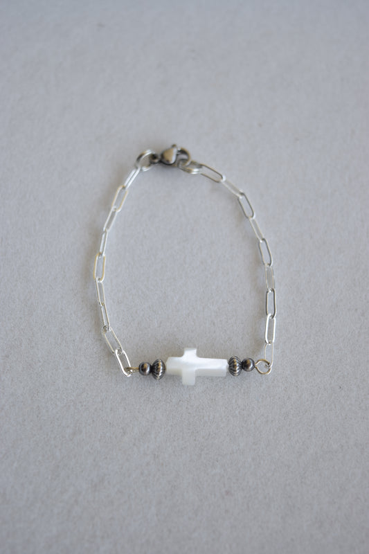 By His Grace Bar Bracelet