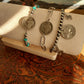 Turquoise on a Buffalo bracelet