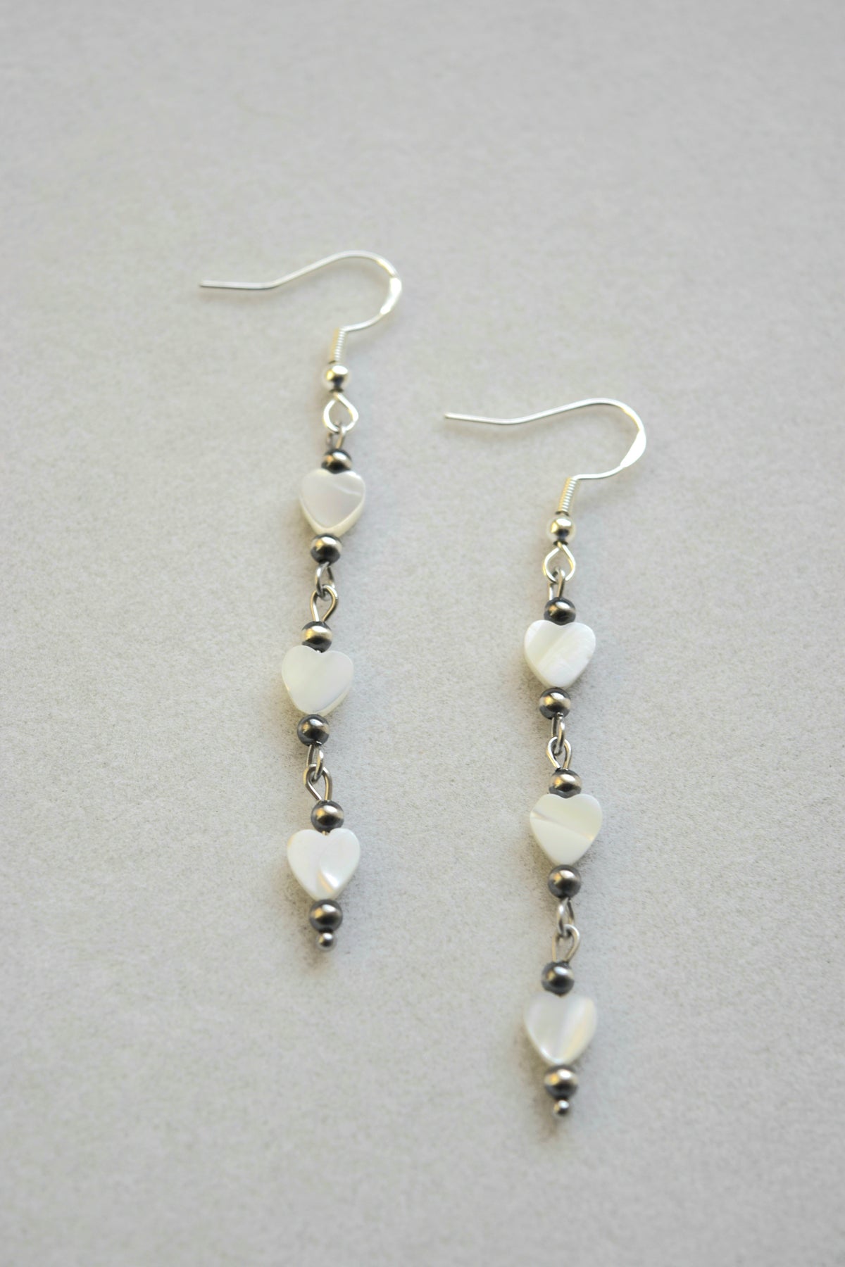 Falling for You Dangles in Silver