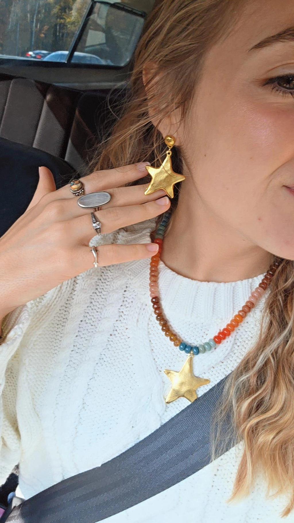 Shoot for the Stars Studded Dangles🌟