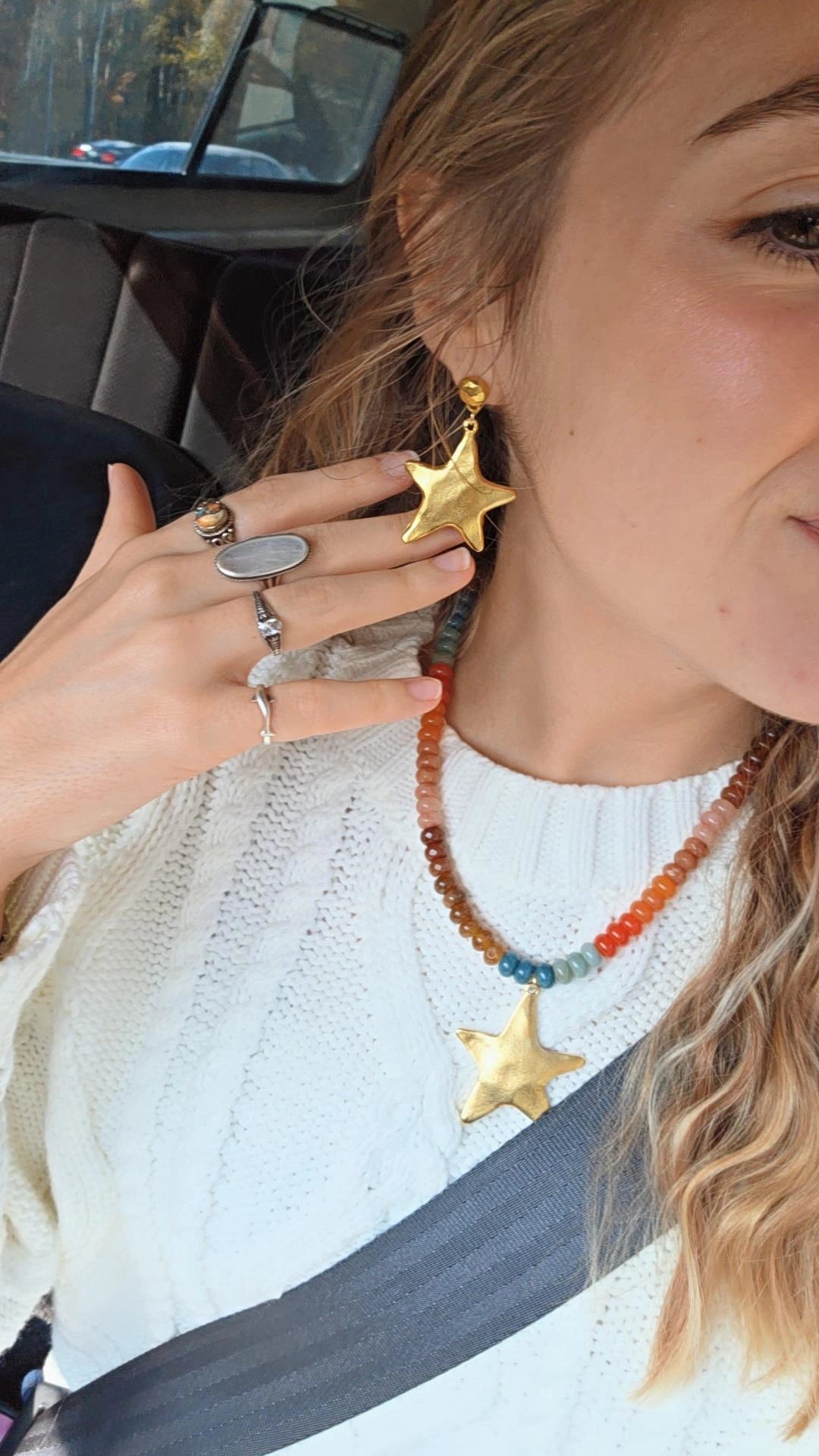 Shoot for the Stars Studded Dangles🌟
