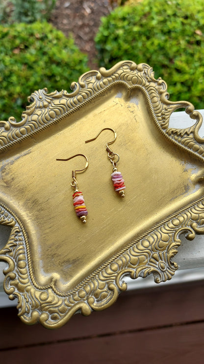 Golden il Lido dangles