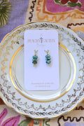 Genuine Kingman Turquoise & Gold Filled Earring Charms