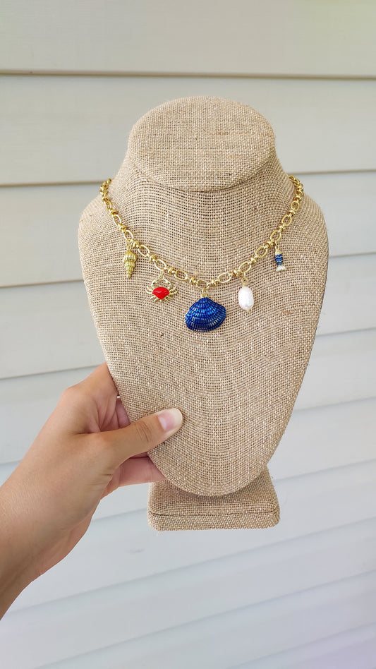 The Sydney coastal charm necklace