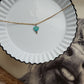 Turquoise heart necklace