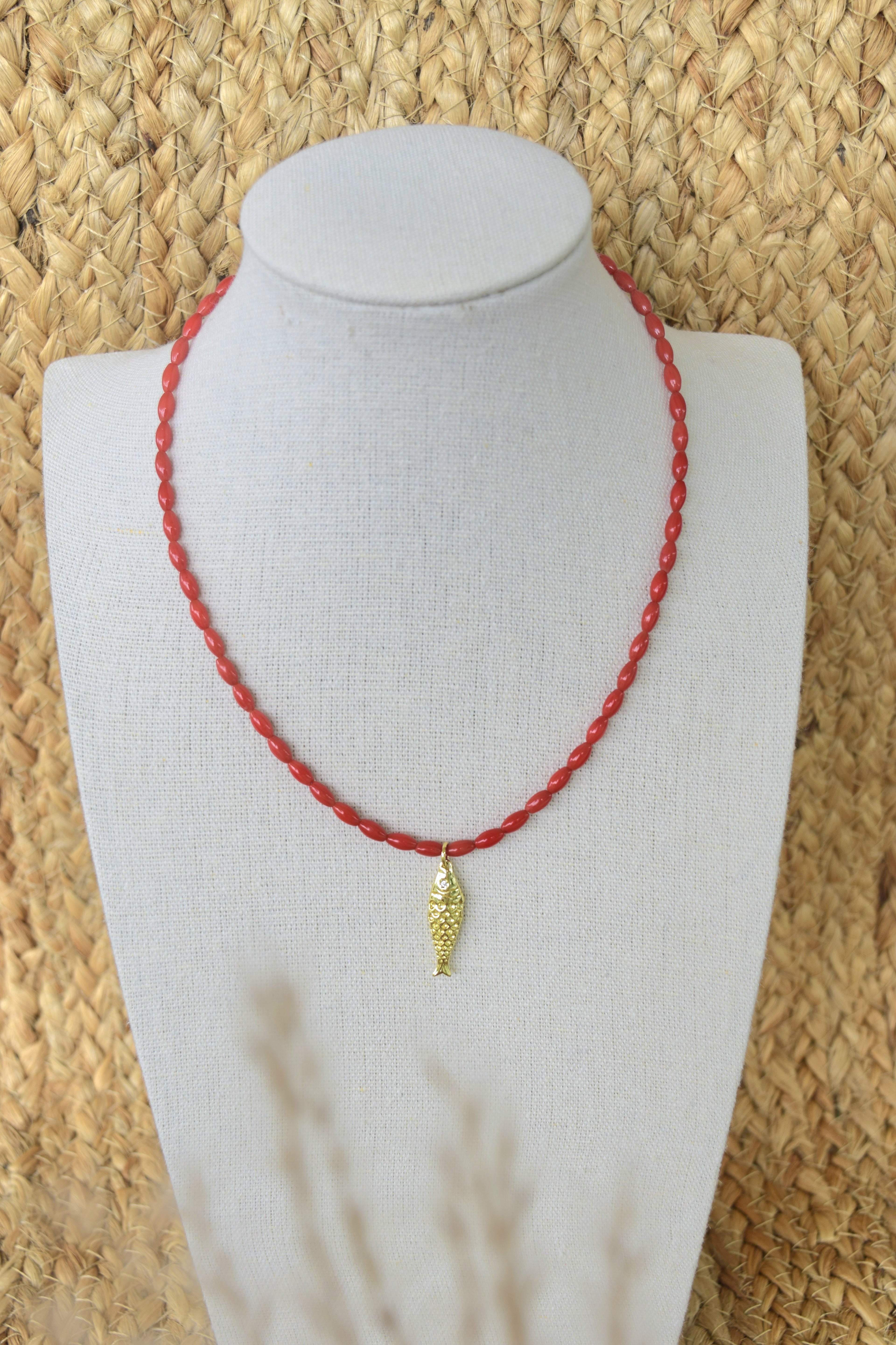 Catch of Faith - Gold Filled Necklace