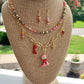 Lady Rossa Charm necklace
