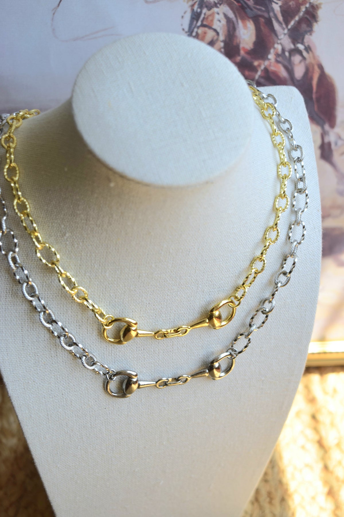 Twisted Bit Necklace