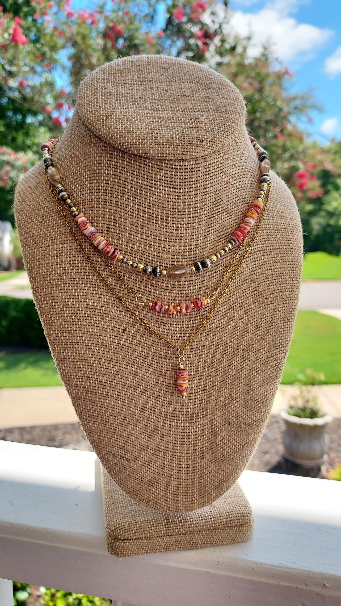Perla del west necklace