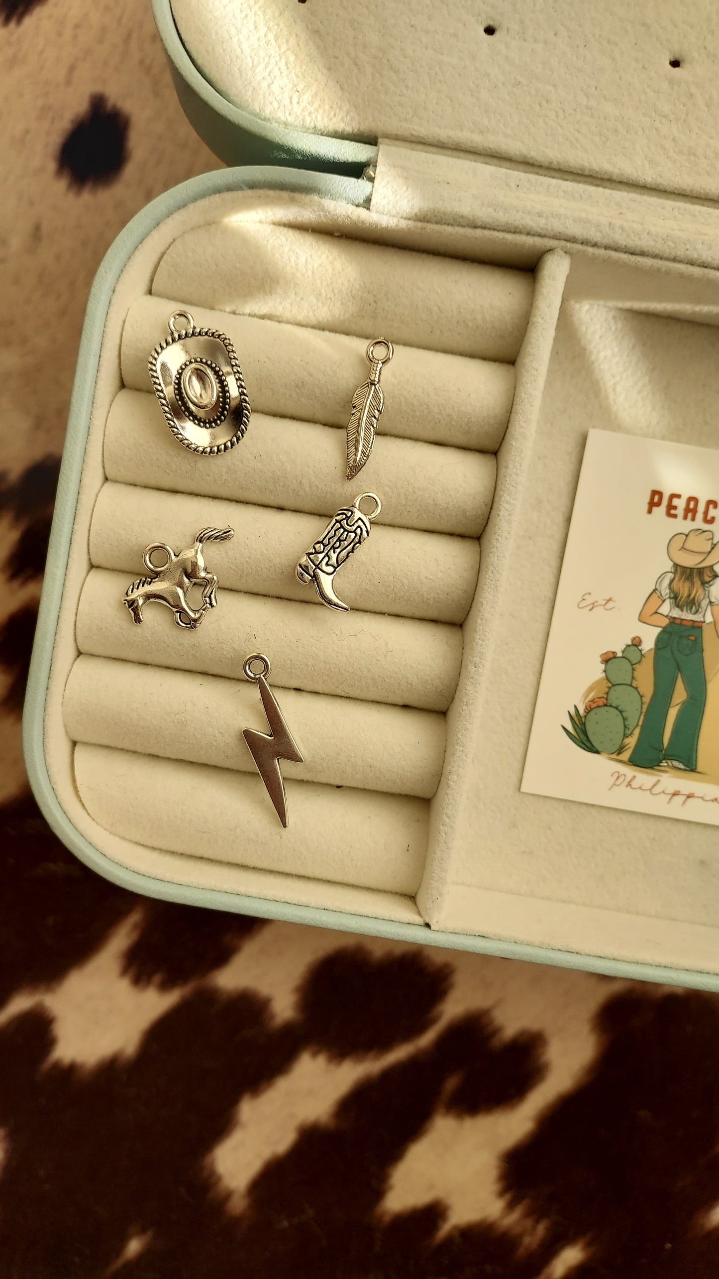 Custom Cowgirl charm necklaces ( select your charms)