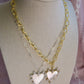 Heart of gold necklace