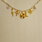 Golden cowgirl charmed necklace
