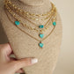 Turquoise heart necklace