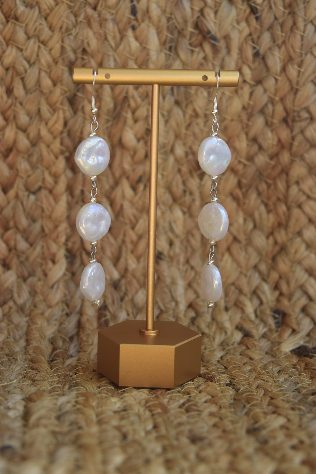 Pearly for you dangles in silver