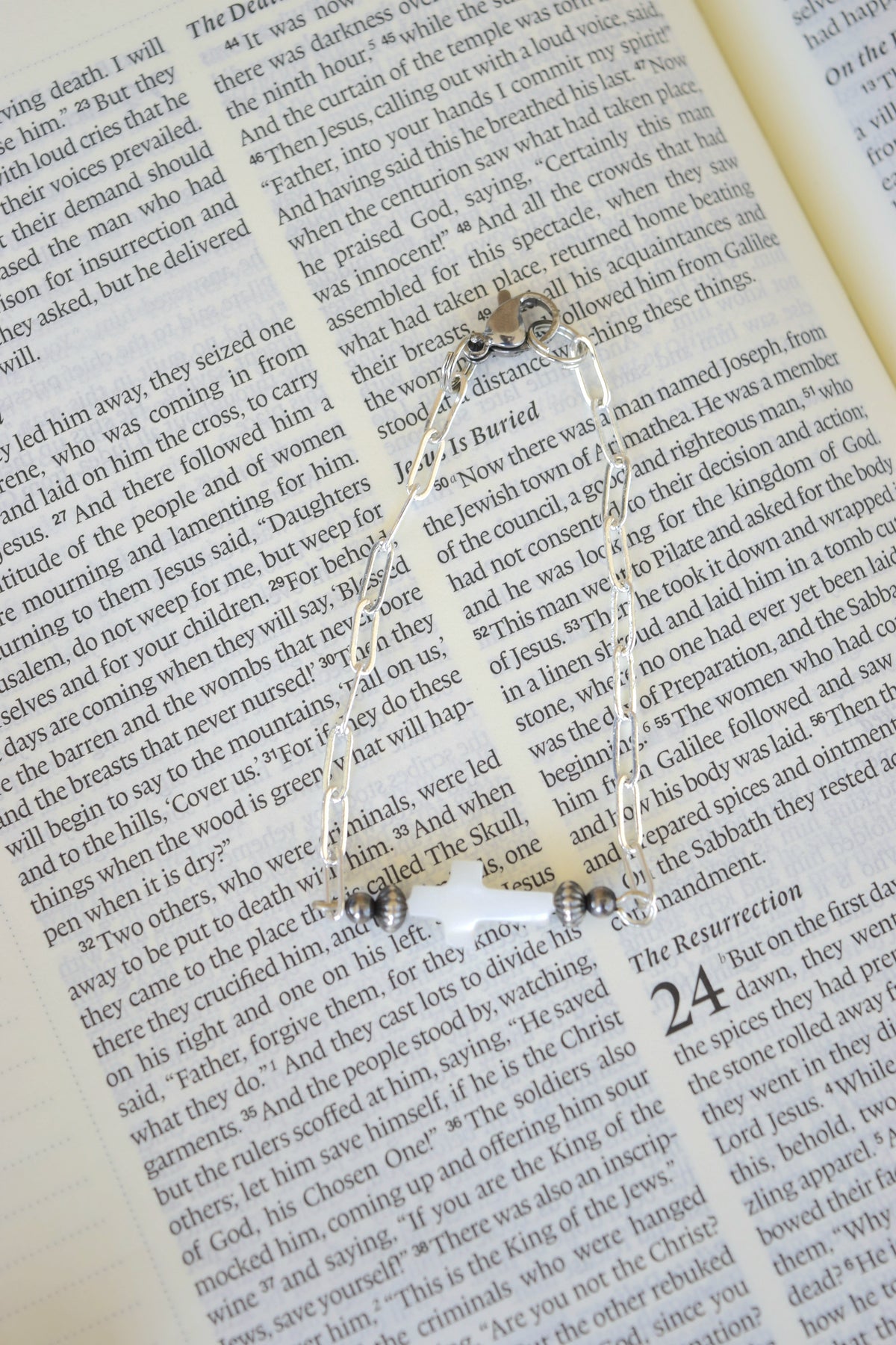 By His Grace Bar Bracelet