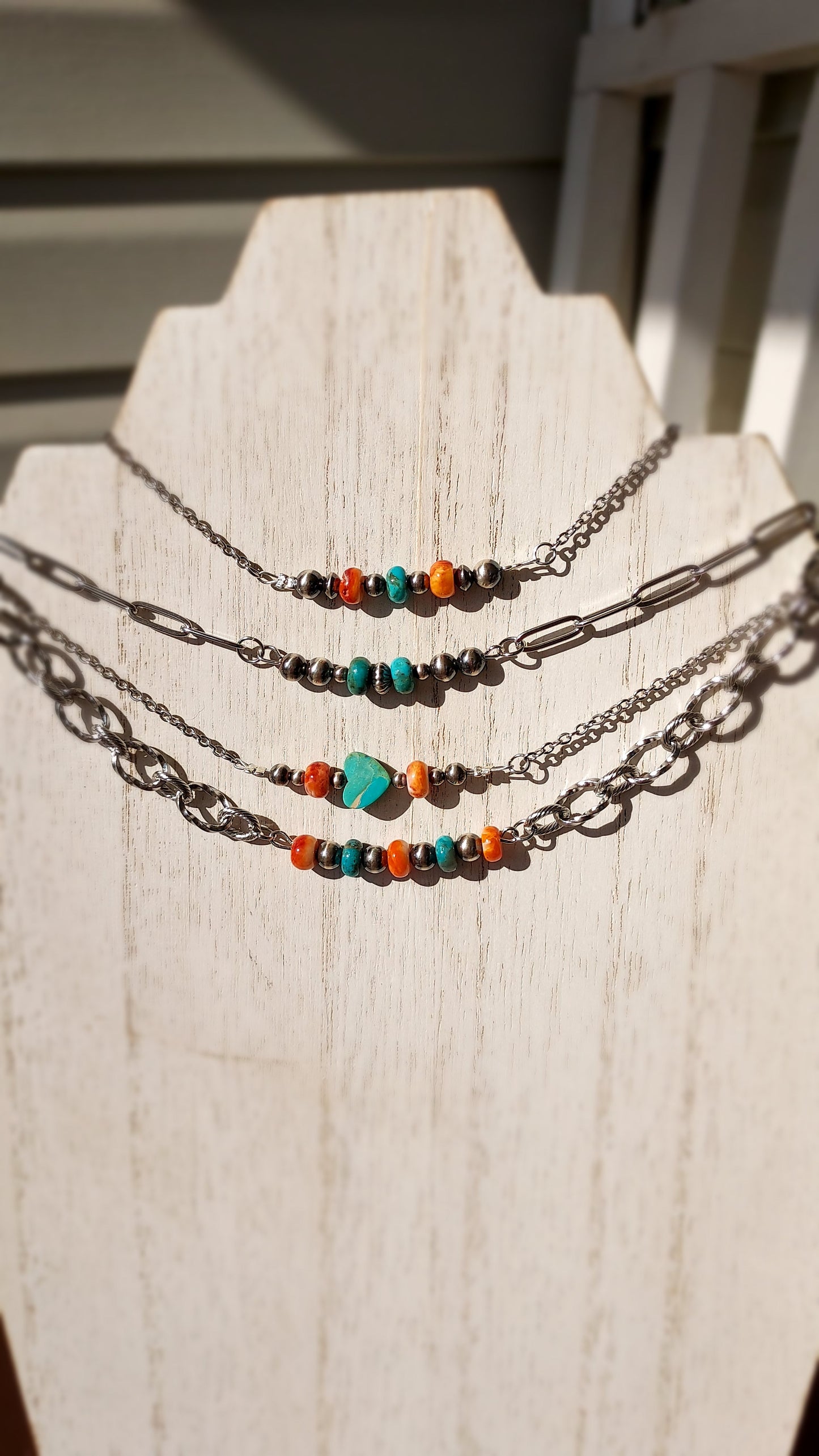Out in the middle necklace