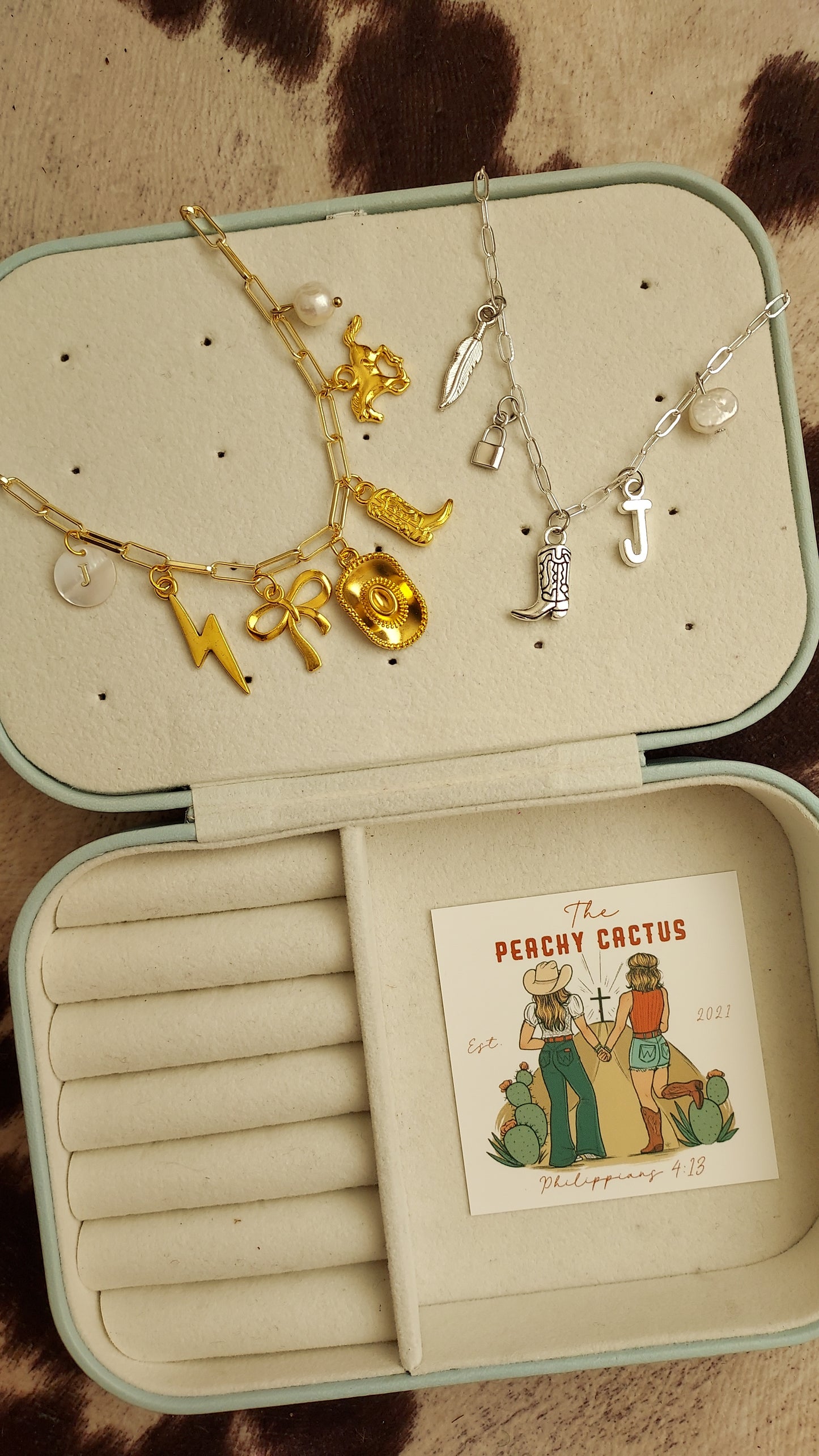 Custom Cowgirl charm necklaces ( select your charms)