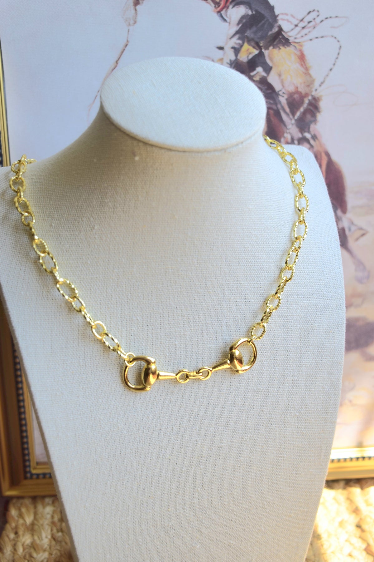 Twisted Bit Necklace